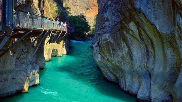 tatil-rehberi-34 Saklıkent Kanyonu