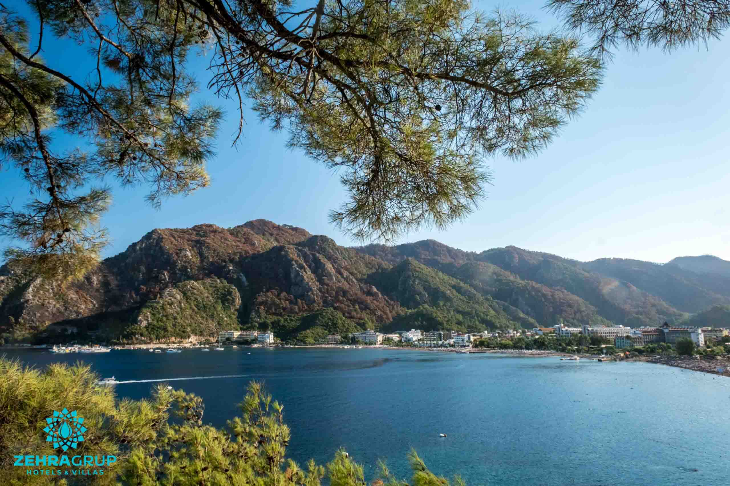 Summer,Landscape,On,The,Mediterranean,Coast,In,Turkey,Near,Marmaris Marmaris
