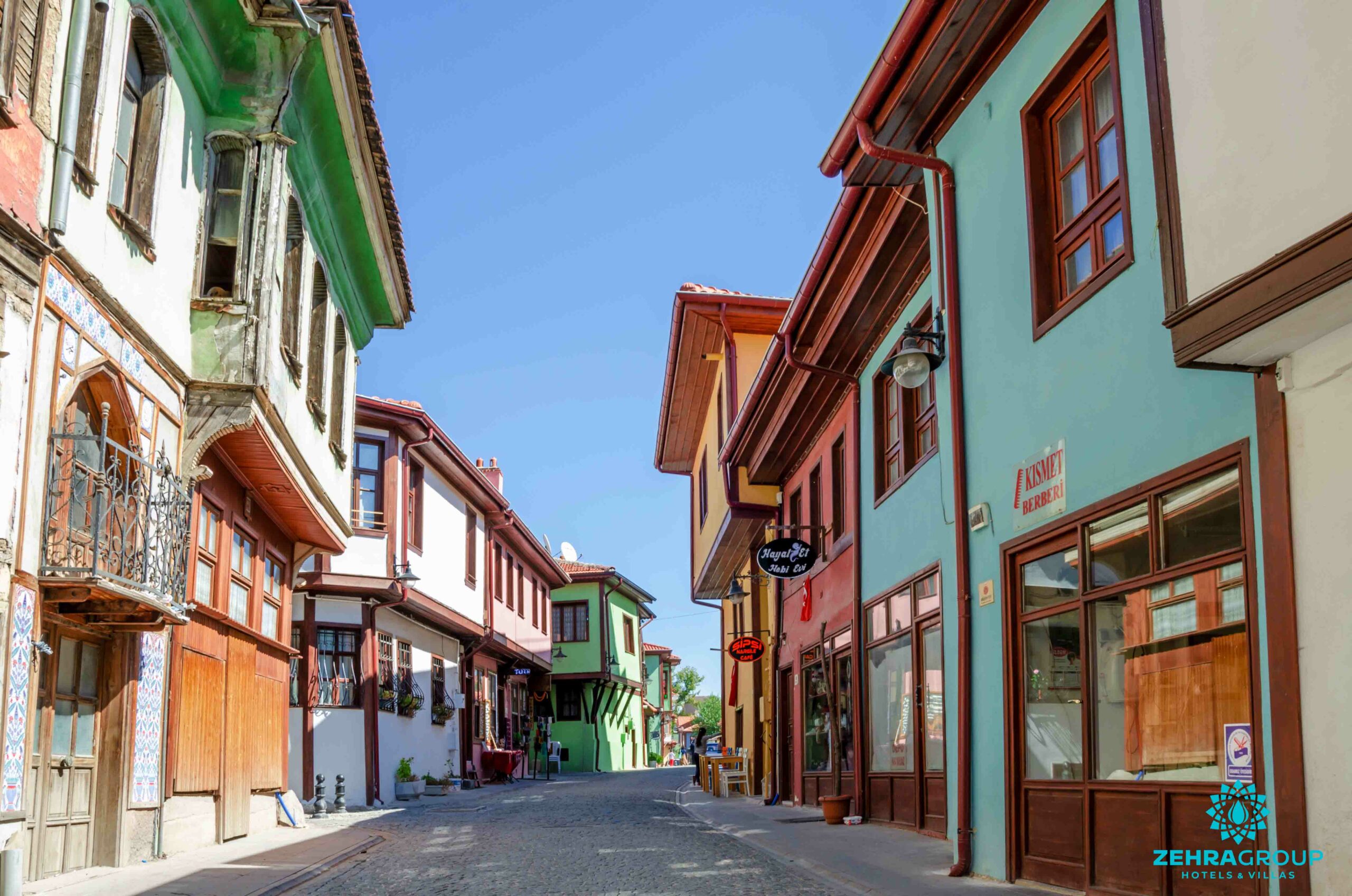 Odunpazar?,,Eski?ehir,Turkey-10.02.2016:,Old,Colorful,Odunpazari,Houses,In,Eskisehir. Eskişehir odun pazarı tarihi evler