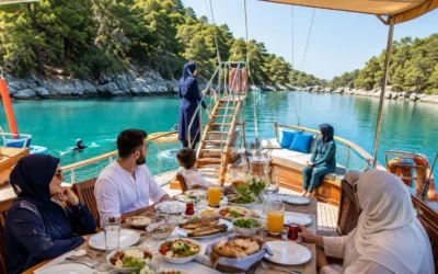 Fethiye’de Muhafazakâr Tekne Turu: Mahremiyet, Helal Menü ve Rota Rehberi