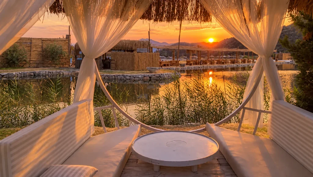 Gün Batımı Planı Sonrası Göl Restoran’da Akşam Yemeği